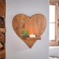 Preview: Wanddeko Holz Herz