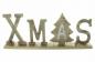 Preview: Schriftzug XMAS Holz