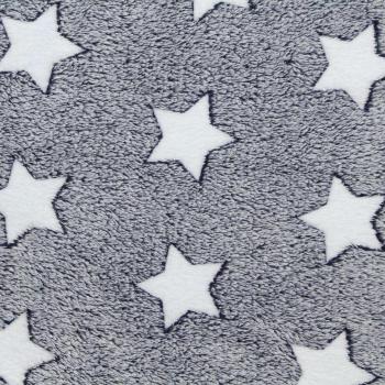 Kuscheldecke White Stars