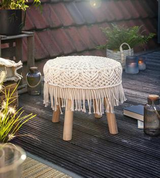 Hocker Häkeloptik