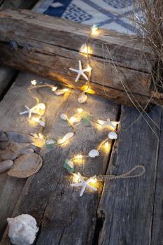 LED Lichterkette Strand