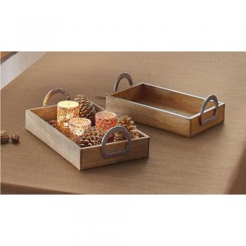 Serviertablett Mango 2er Set